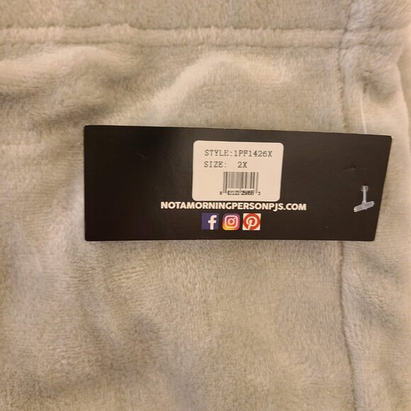 EM & ALFIE SUPER SOFT PLUSH HEART PAJAMA PANTS - Picture 4 of 6